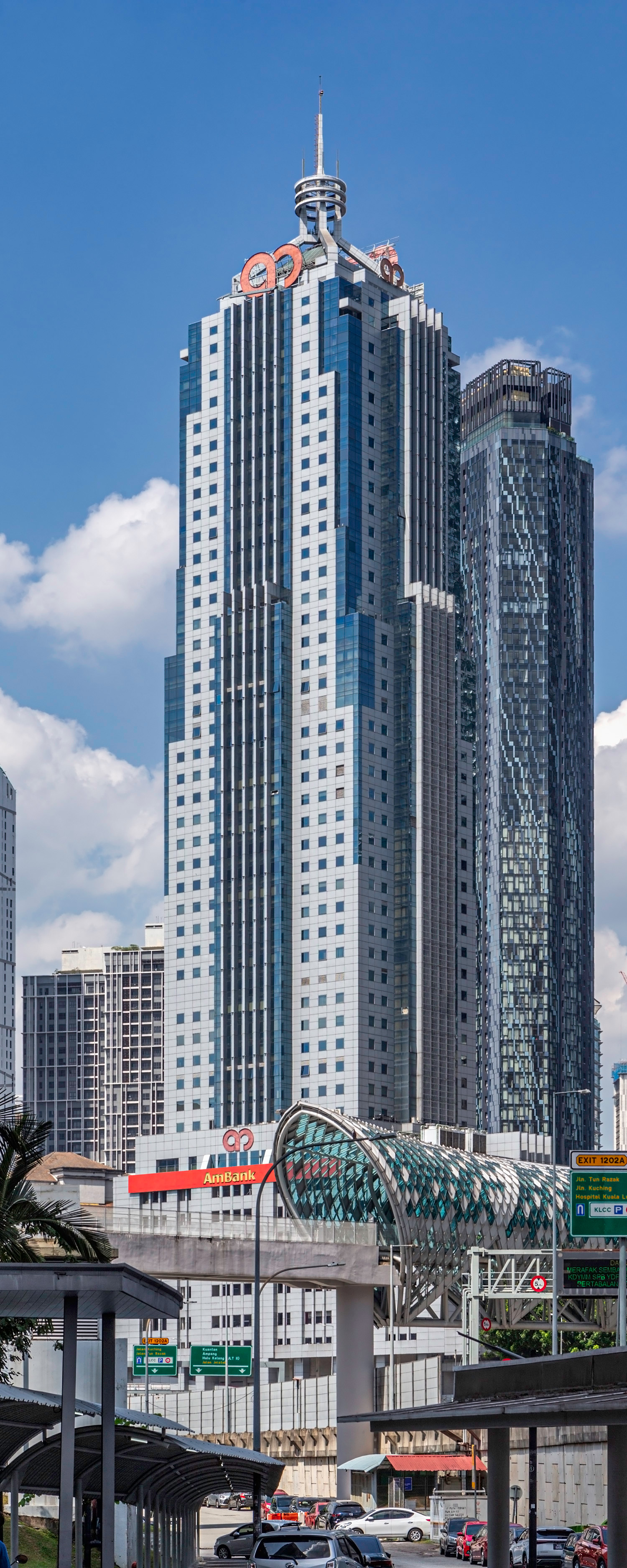 AmBank Tower, Kuala Lumpur - View from the west. © Mathias Beinling
